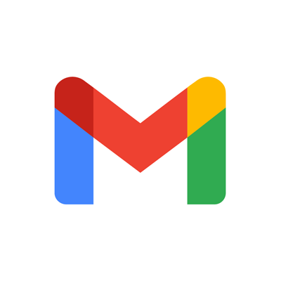 GMail logo on a white background