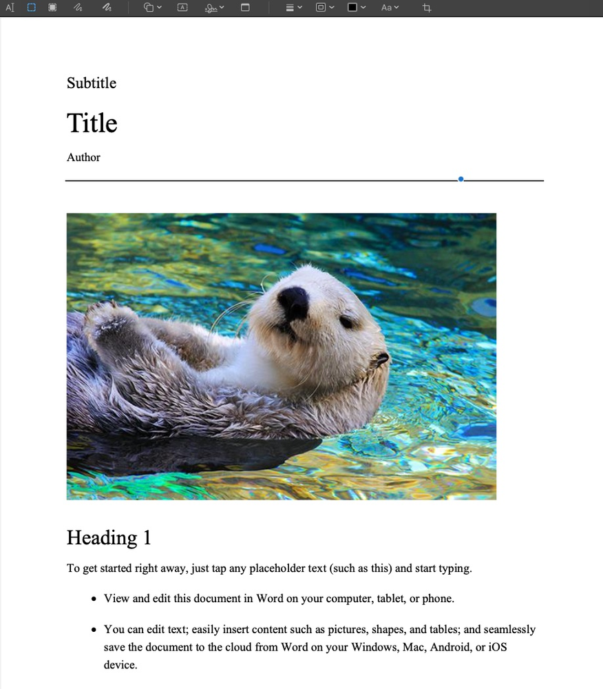 An otter is laying on its back in the water.
