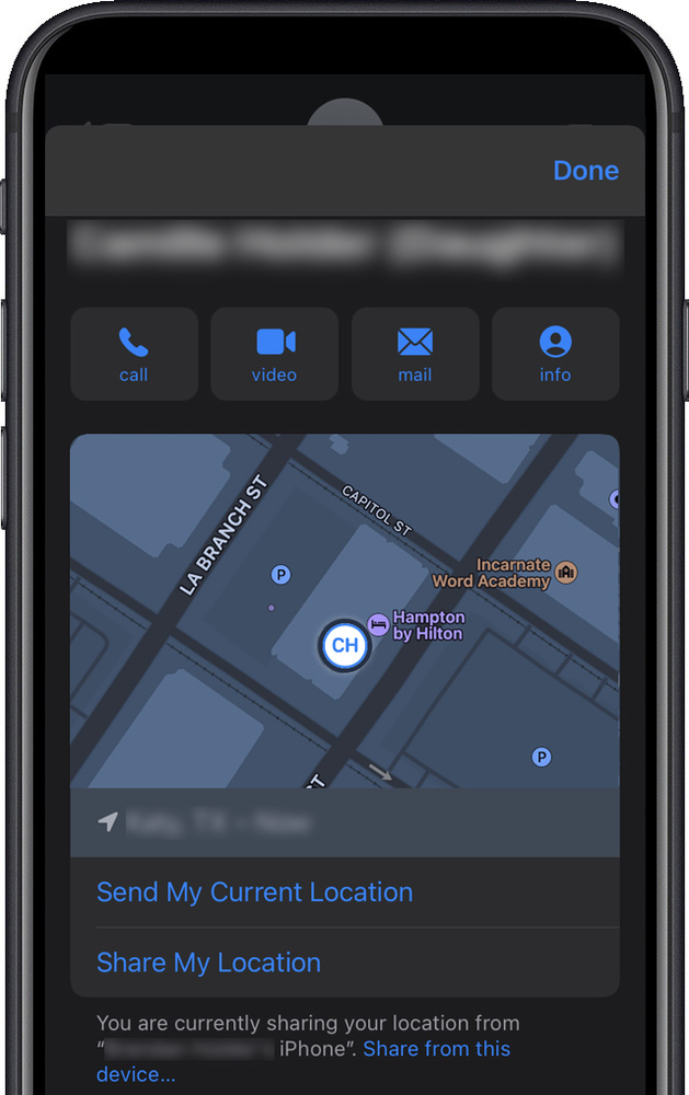 A cell phone with a map on the screen.