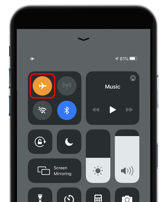 A cell phone with a remote control on the screen