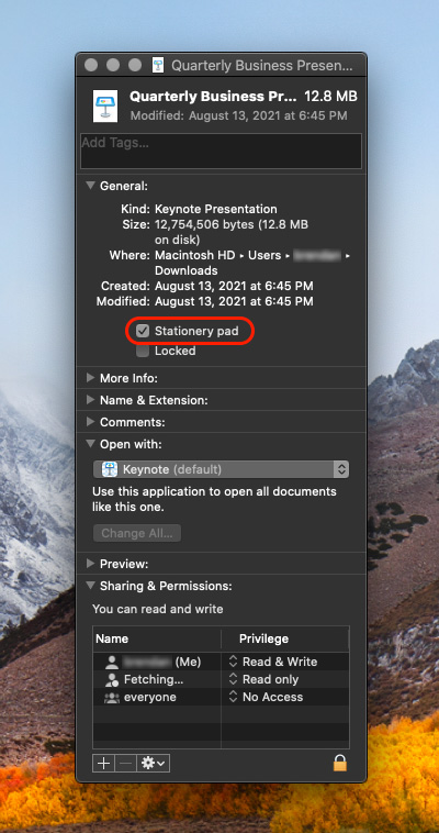 A screenshot of the quarterly business press on a mac