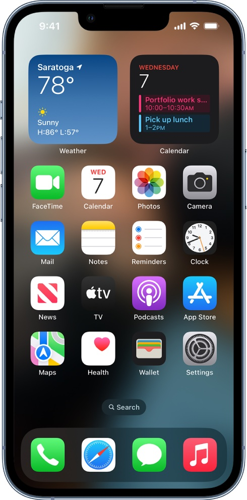 A close up of a cell phone with a lot of apps on it.