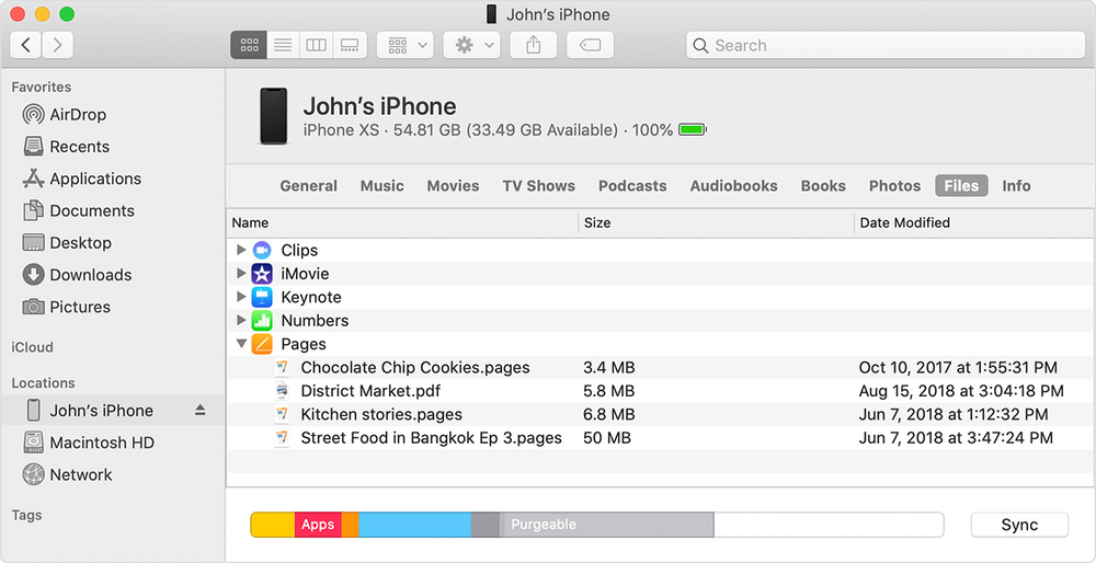 A computer screen shows a screenshot of a person 's iphone.