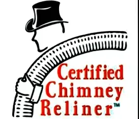 Logo: Silhouette in top hat holding a lined chimney, Logo: Silhouette in top hat holding a lined chimney,