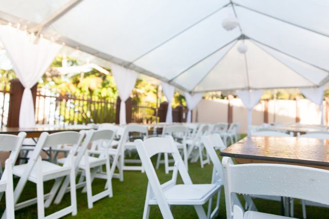 party table and chairs rental