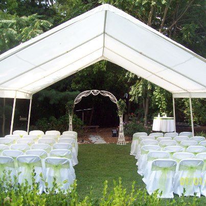 Tent Rentals — White Tent in Centreville, IL