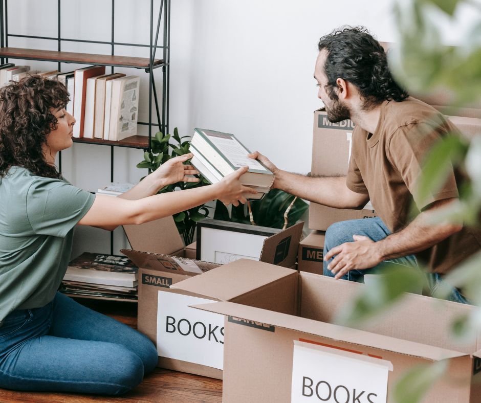 Pack Books When Moving