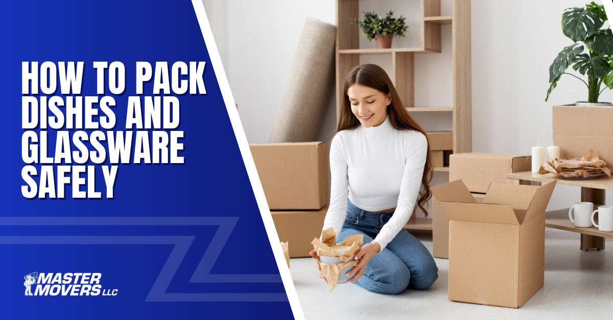 pack dishes and glassware safely