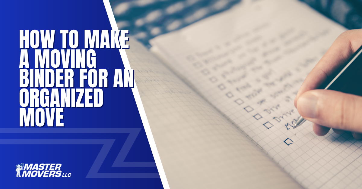 moving binder for an organized nashville move