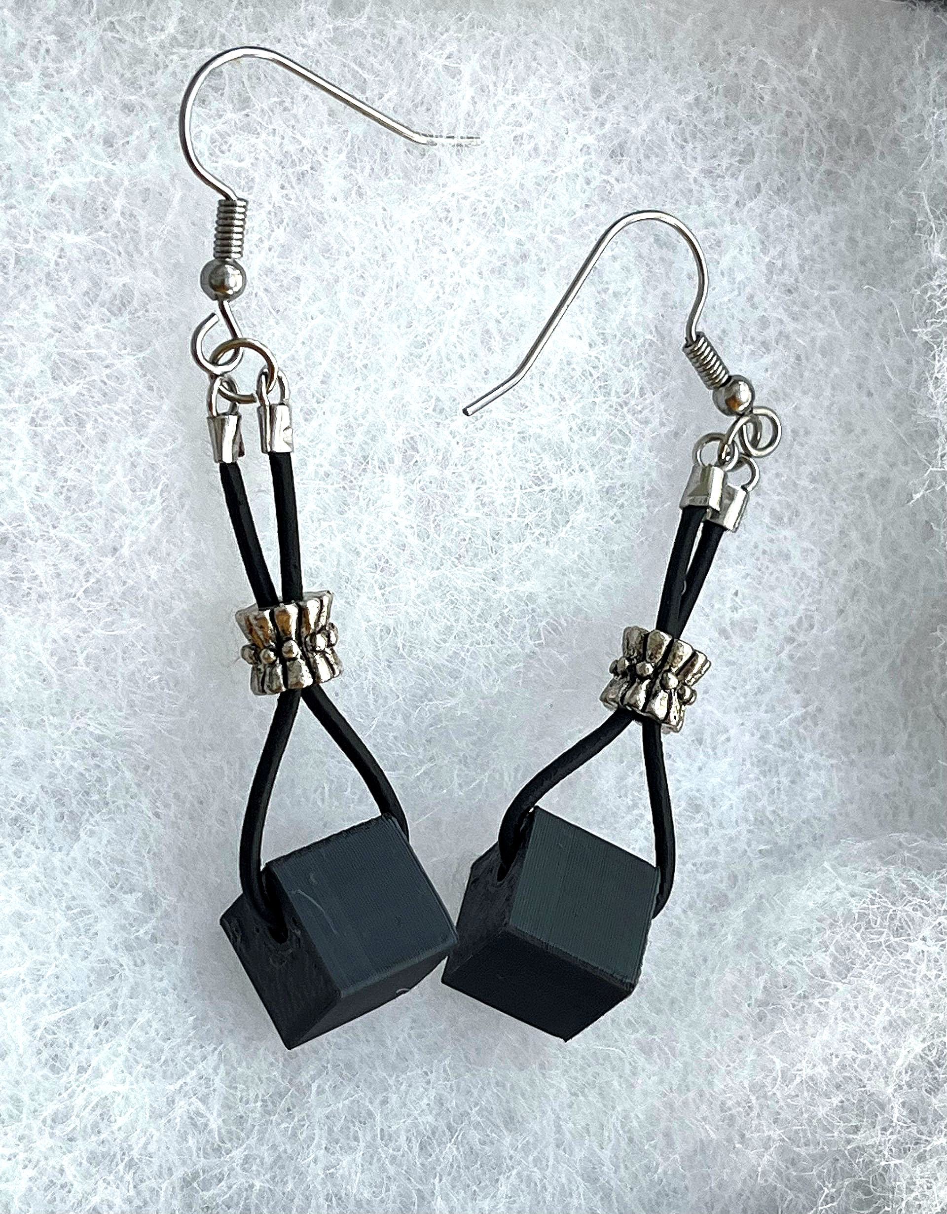 Connie's Cube Dangle Earrings