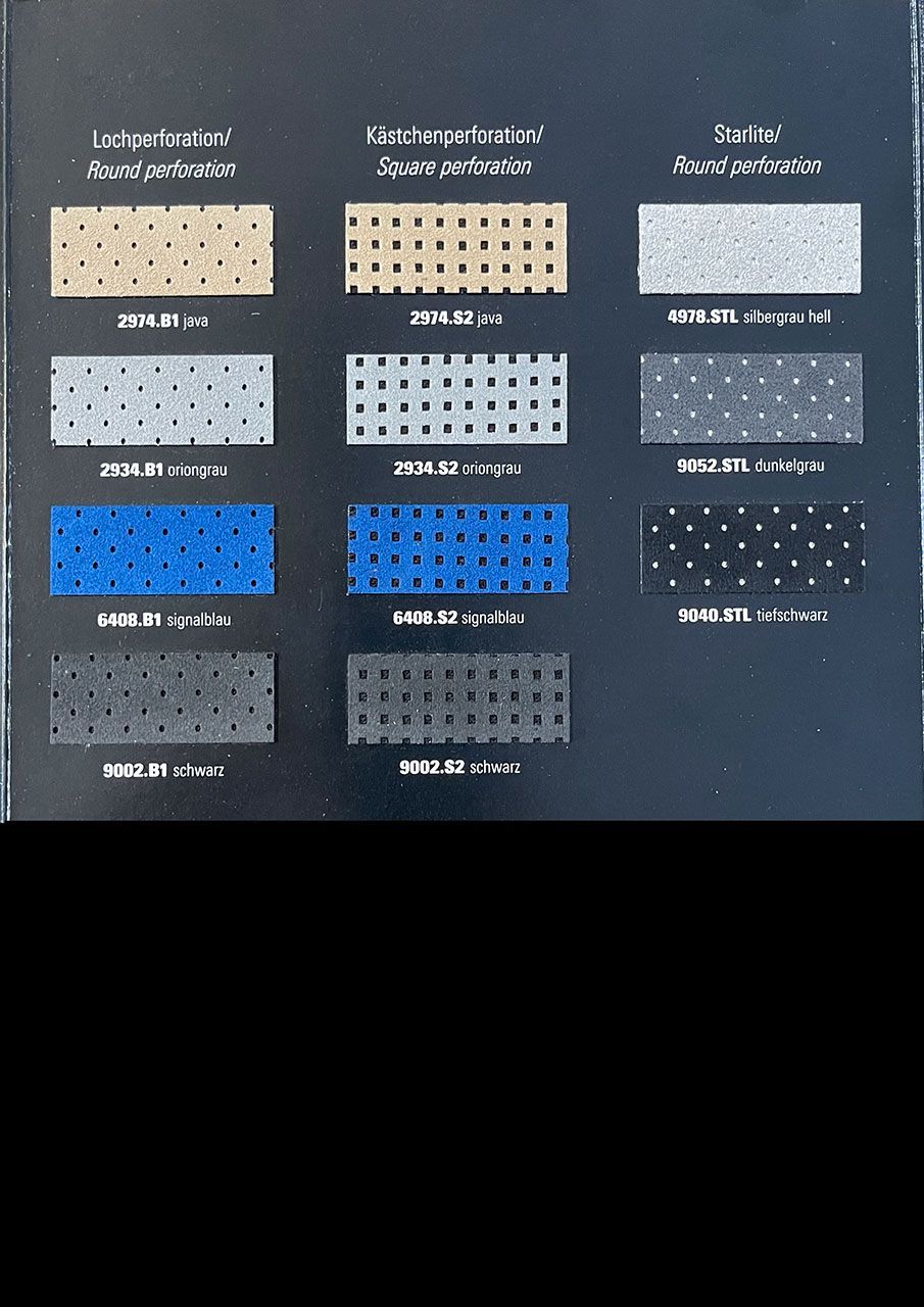 Audiniai automobilių luboms Užsakoma Alcantara 3