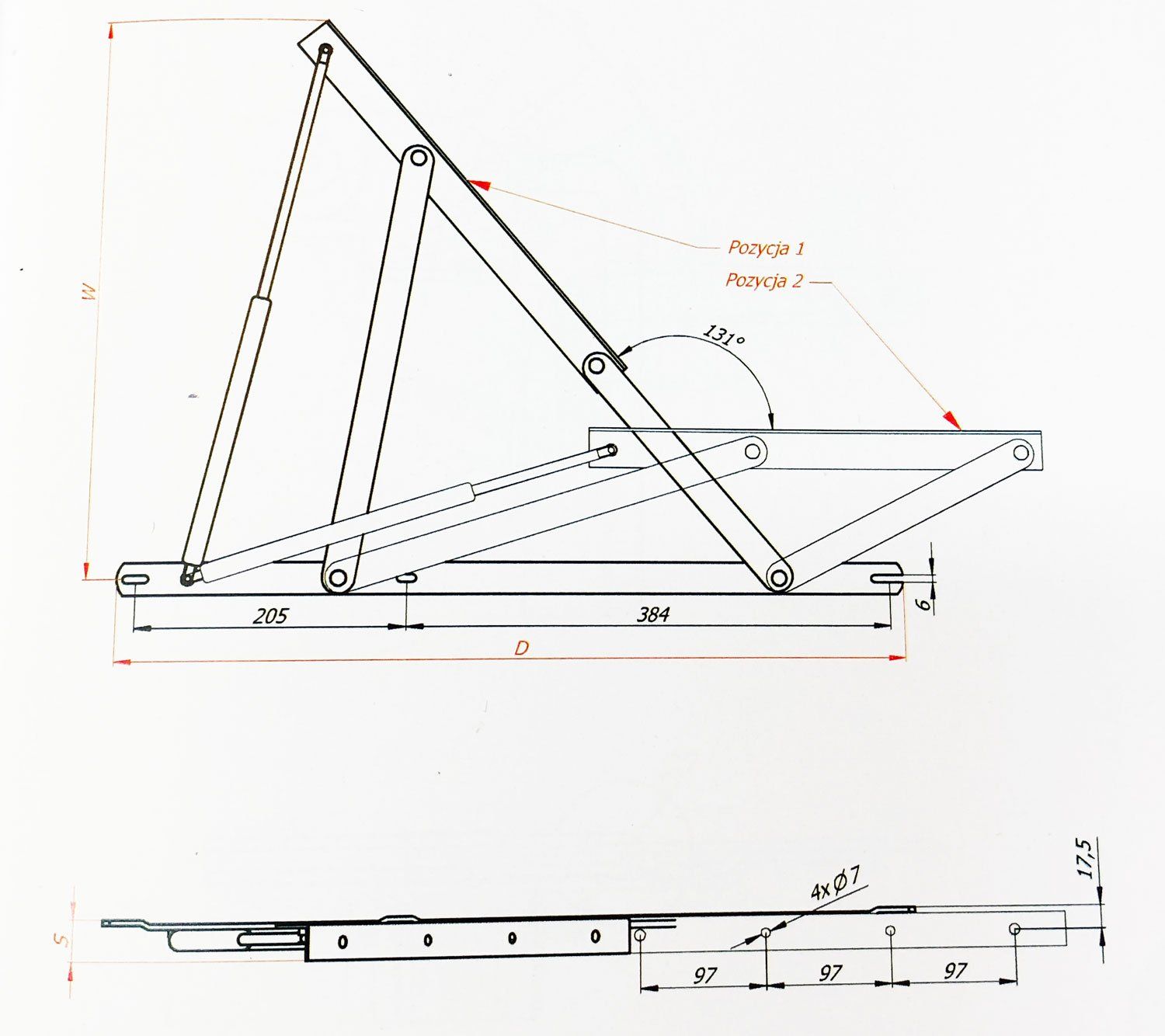 Pakelėjo išmatavimai