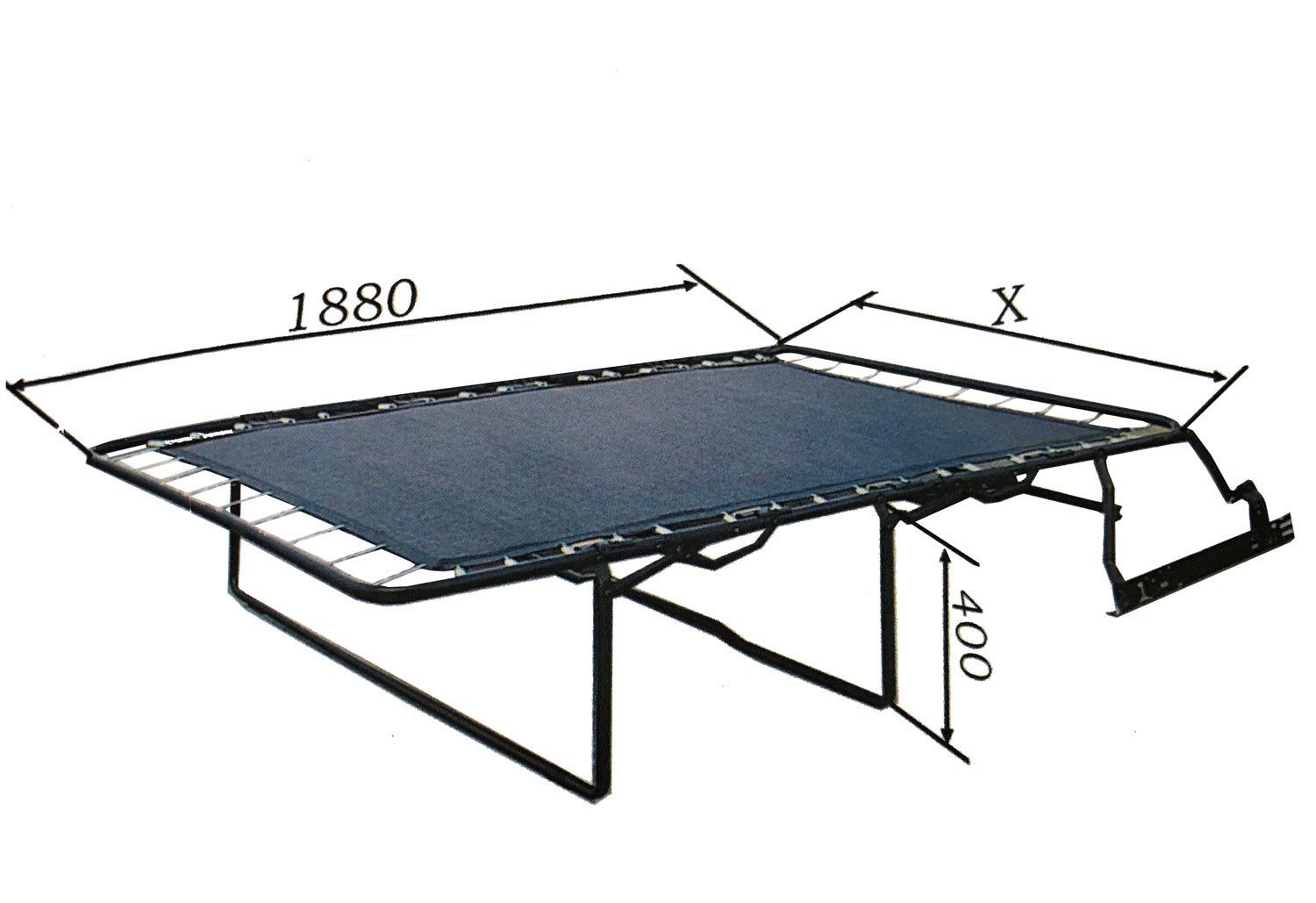 Miegamojo mechanizmo išmatavimai