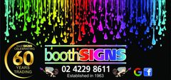 Booth Signs: Signwriters in Wollongong