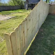 wooden fence