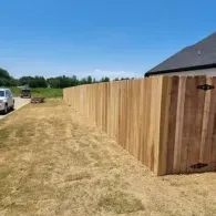 wooden fence