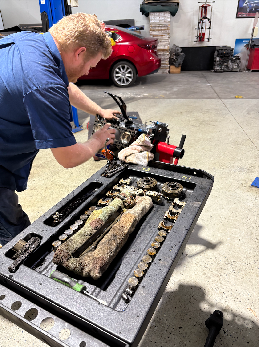 Mechanic Tools in a Garage — Monypenny Mechanical in Bungalow, QLD