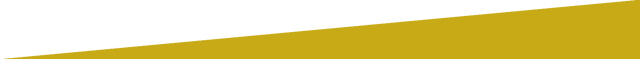 A close up of a yellow triangle on a white background.