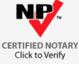 Certified Notary with 