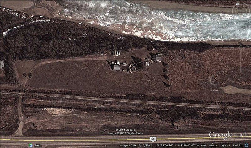 Starland Studios: Aerial view of buildings and river.