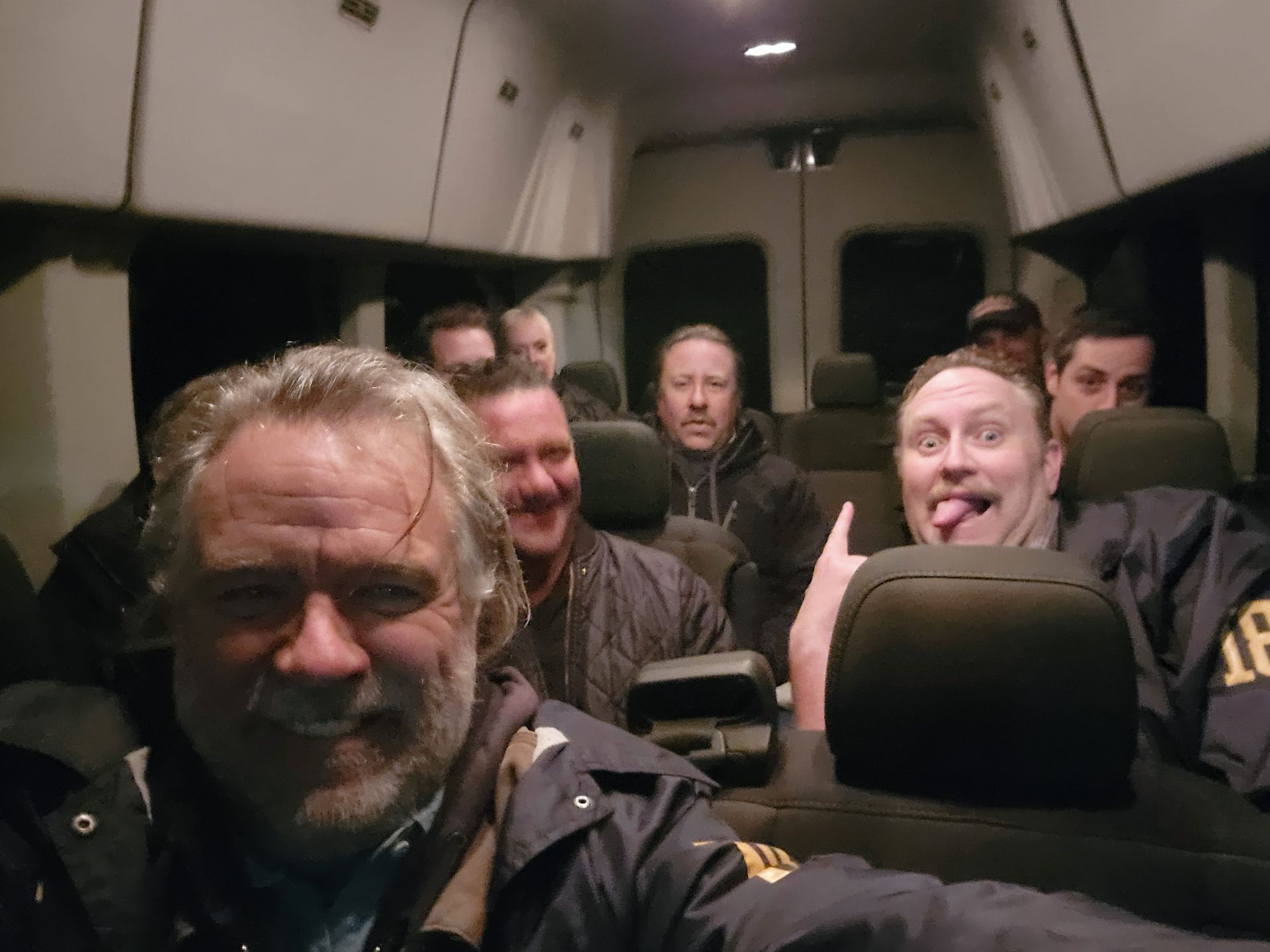 ‘The Order’, Didsbury, AB: Matt Paproski with Ben Laird and Kealey Storrs.