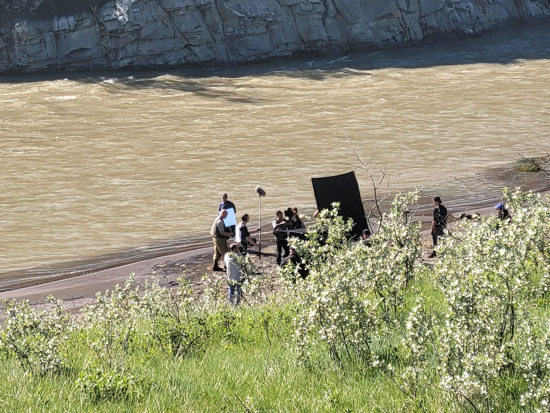 Travel Alberta commercial, Longview, AB: John Scott ranch location.