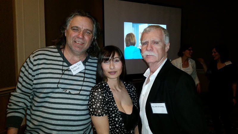 Calgary, AB: ACTRA meeting with Jill Maria Robinson and Allan Stickel.