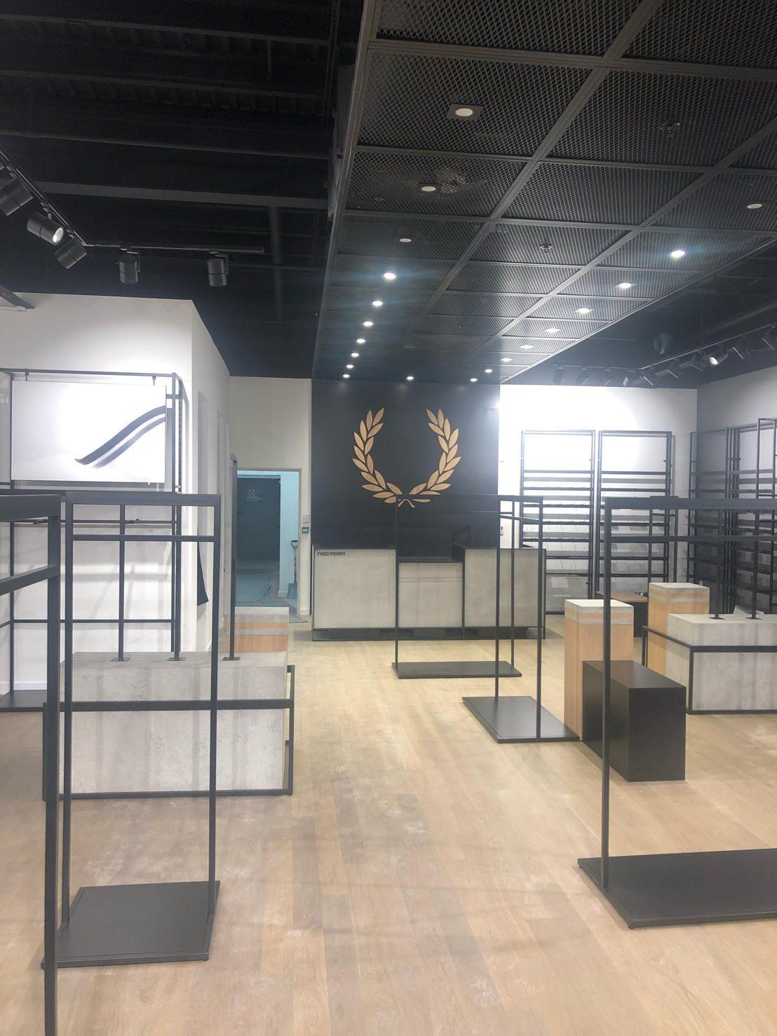 newly decorated commercial space