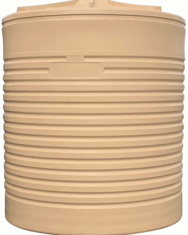 10000 Litre Round Poly Water Tank - Western Australia.