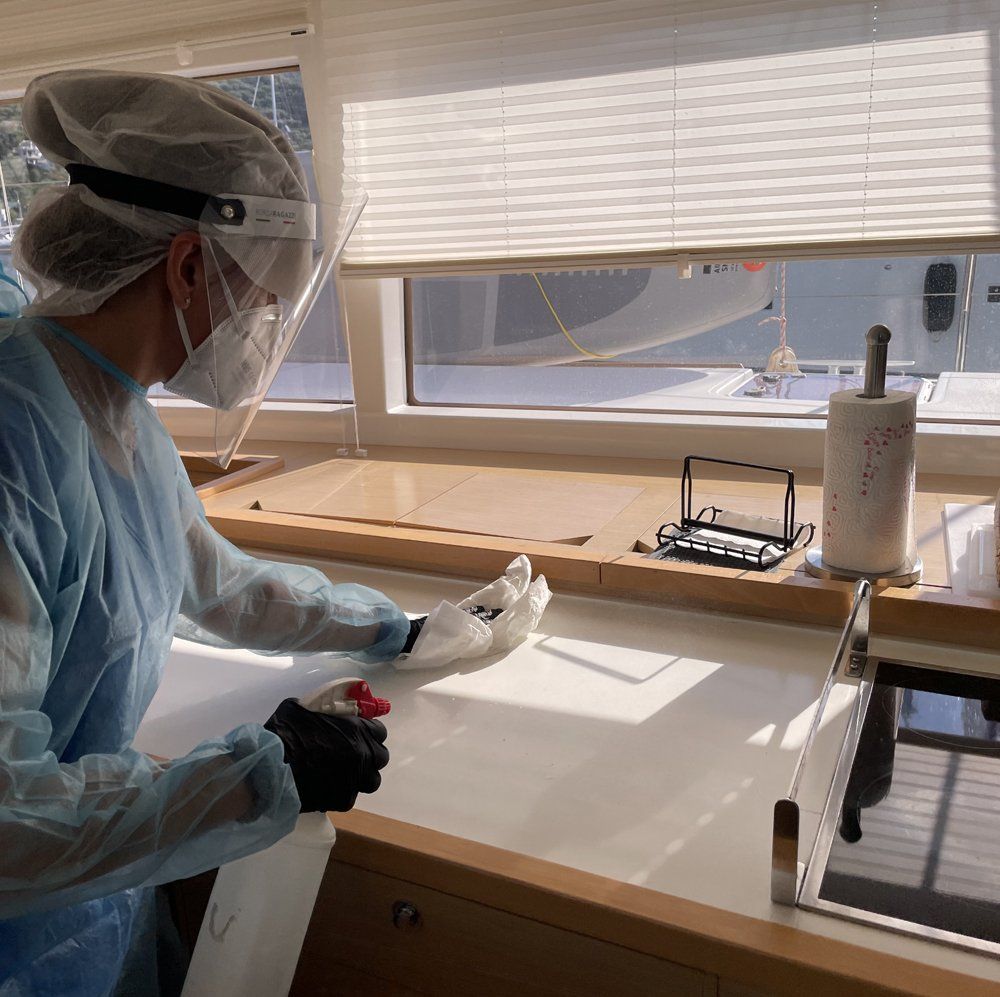 intervento di pulizia e sanificazione per privati