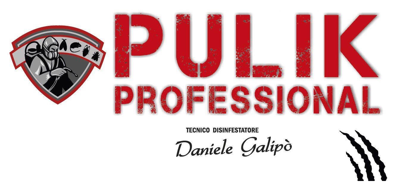 PULIK PROFESSIONAL del Geom. D. GALIPO'  DISINFESTAZIONI - DERATTIZZAZIONI - LOGO