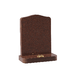 brown granite headstone
