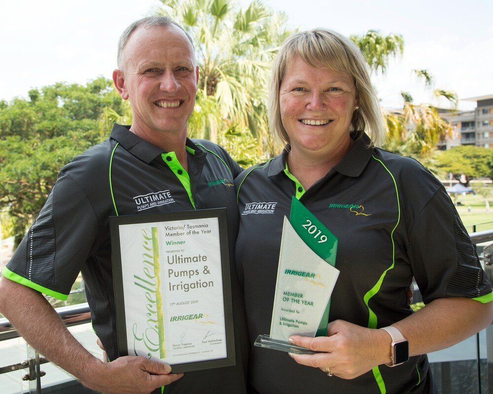 Ultimate Pumps & Irrigation - Irrigear Member of the Year 2019