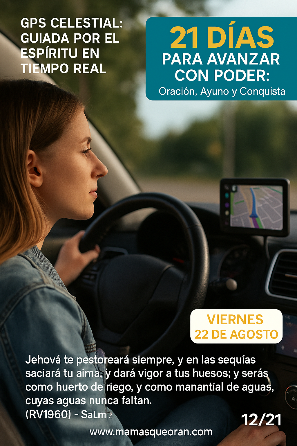 Declaro que soy guiada por el Espíritu de Dios. 