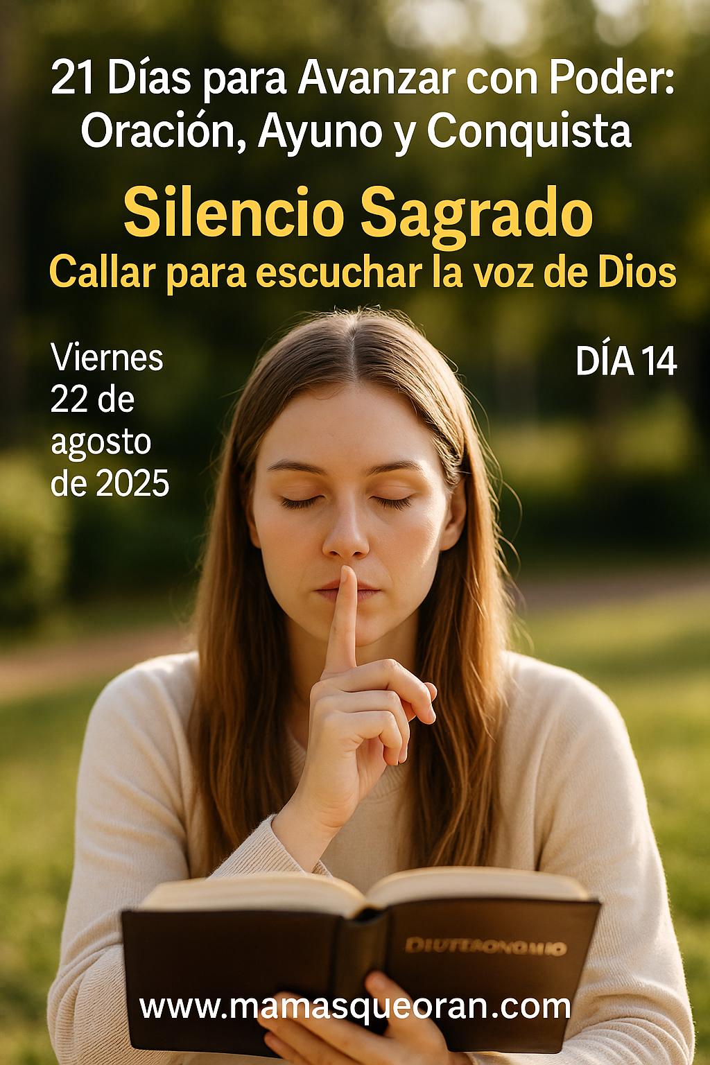 Hoy Dios no solo quiere hablarte… quiere que lo escuches como nunca antes.