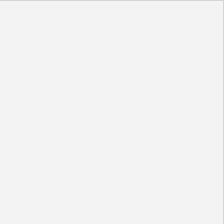 A close up of a white square on a white background.