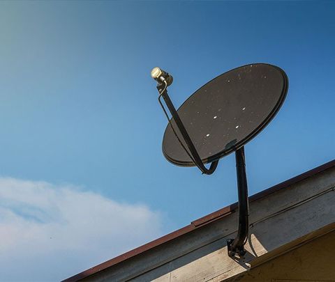 Install Satellite Dish on Roof — Satellite TV in Port Stephens, NSW