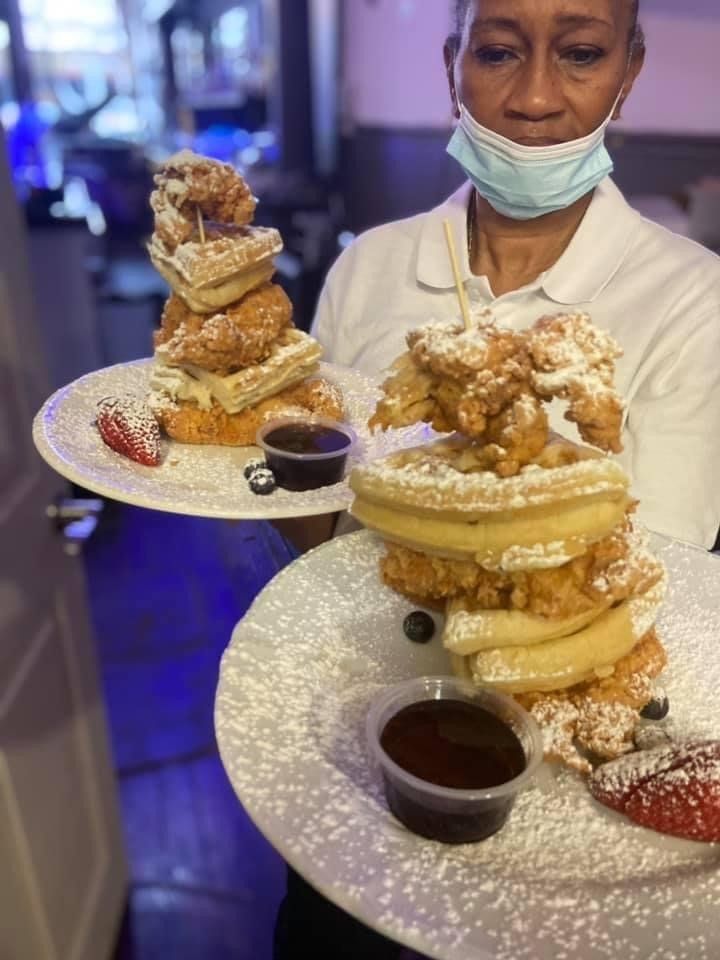 Two Plates of Waffle — Augusta, GA — Toaste