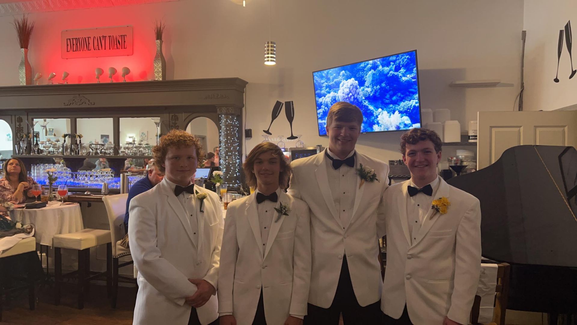 Boys With White Coat — Augusta, GA — Toaste