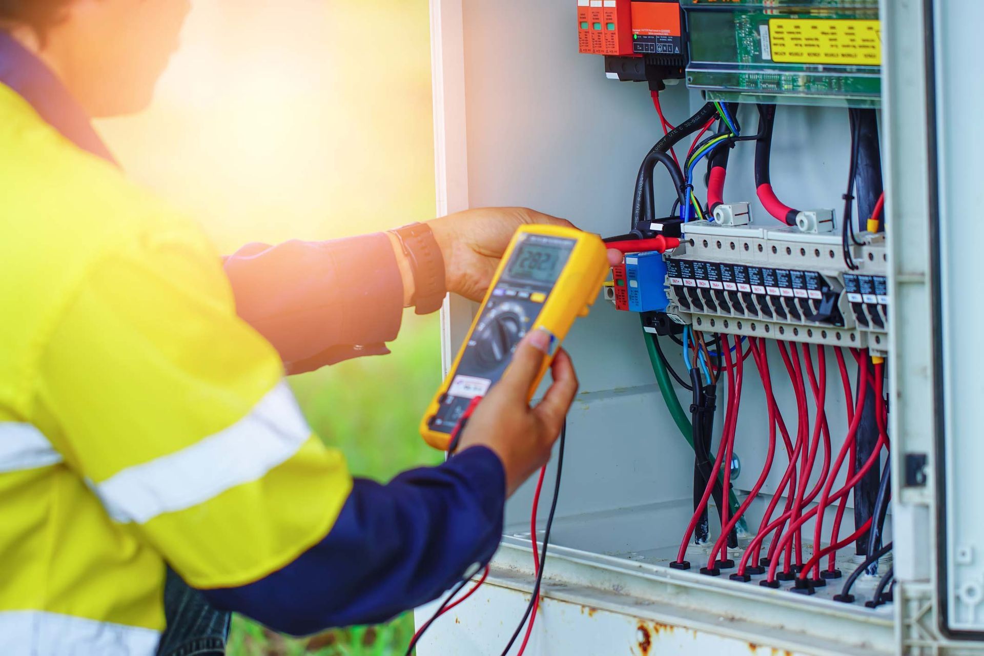 Measure The Voltage Of Electrical Wires — Port Charlotte, FL — JCORR LLC