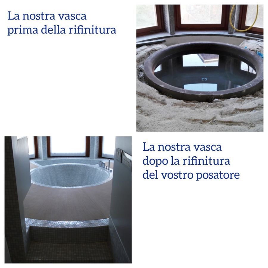 Vasca prima e dopo