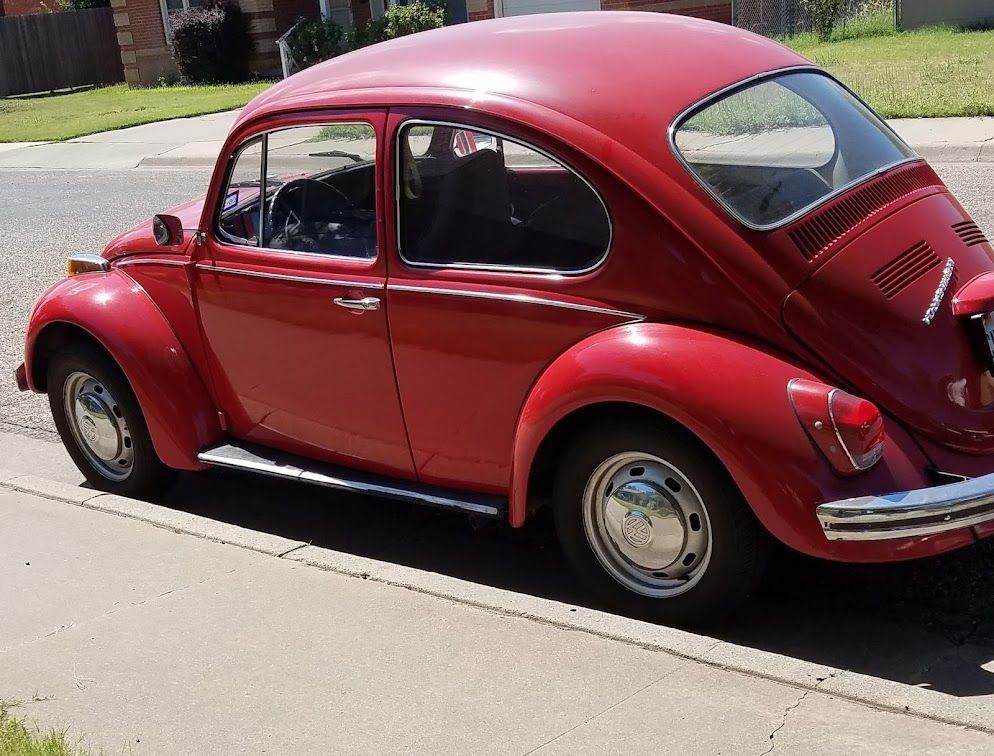 Red VW side window replacement
