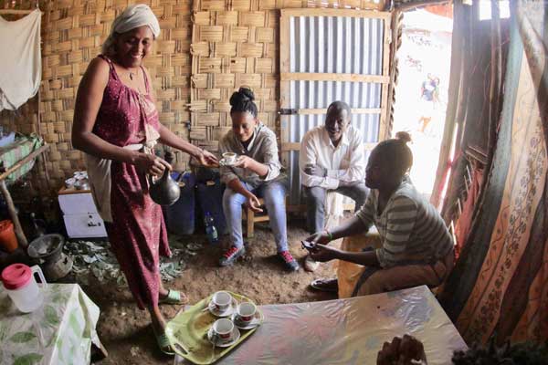 Ethiopian Coffee Ceremony