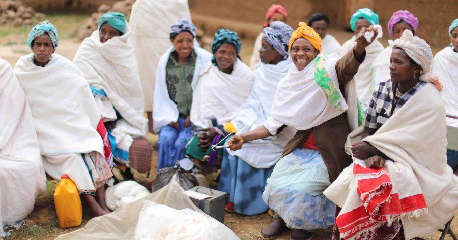 Ethiopian women gathering