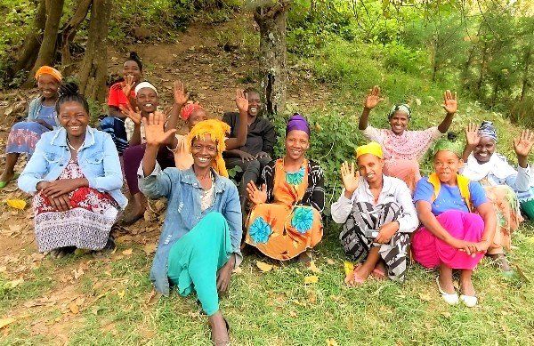 a group of Ethiopian women