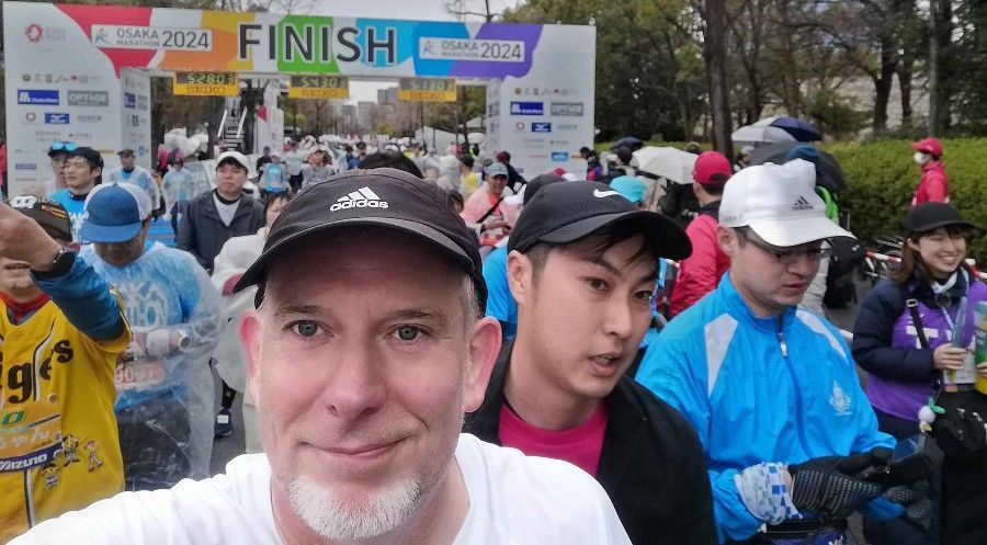 Simon Yates at 2024 Osaka Marathon