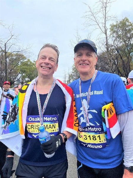 2 HOPE Runners at 2024 Osaka Marathon