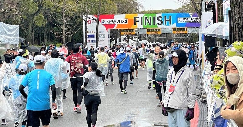 HOPE at Osaka Marathon 2024