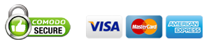 Secure Credit Card payment logos