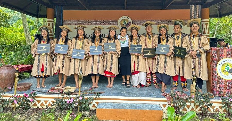 Students graduate from Indigenous Culture Education Program in the Philippine